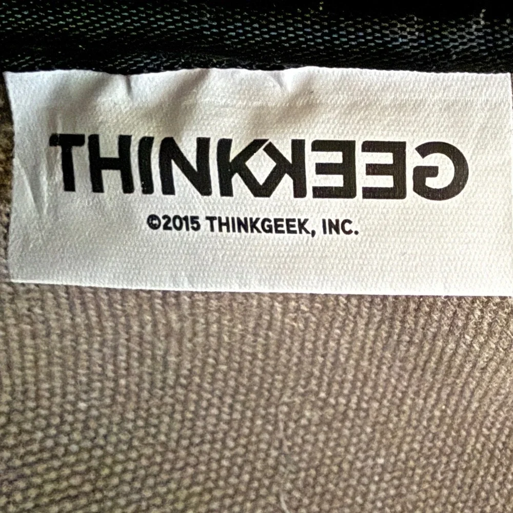 Think Geek Bag of Holding Brown Canvas Messenger Bag D&D Gaming Laptop Case